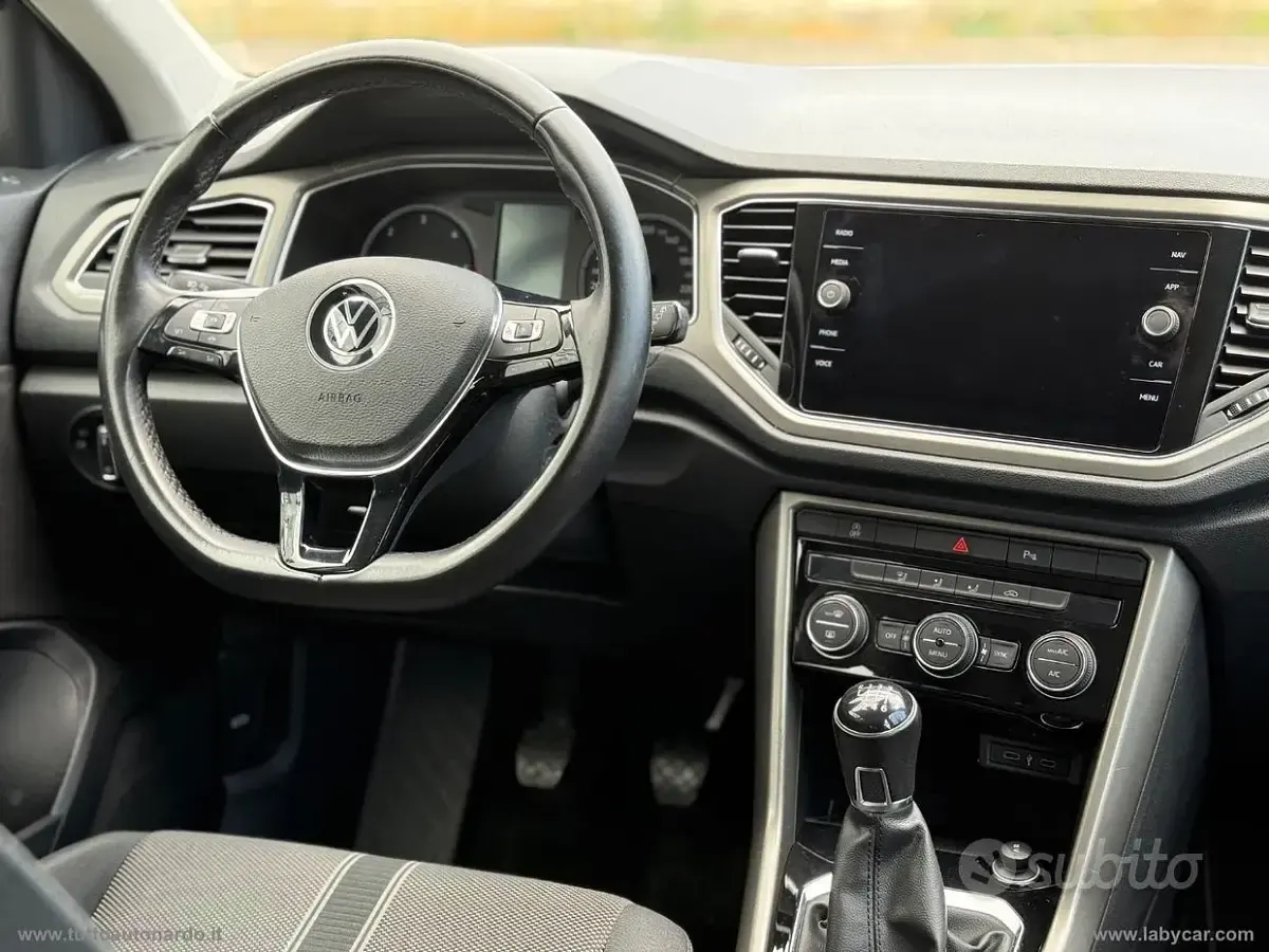 Usata VW T-Roc Sport 150 CV (110 kW) 2021 Nero SUV