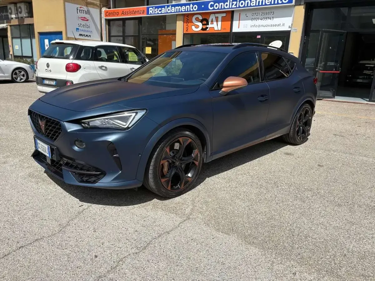 Usata Cupra Formentor VZ 310 CV (228 kW) 2020 Blu/azzurro SUV