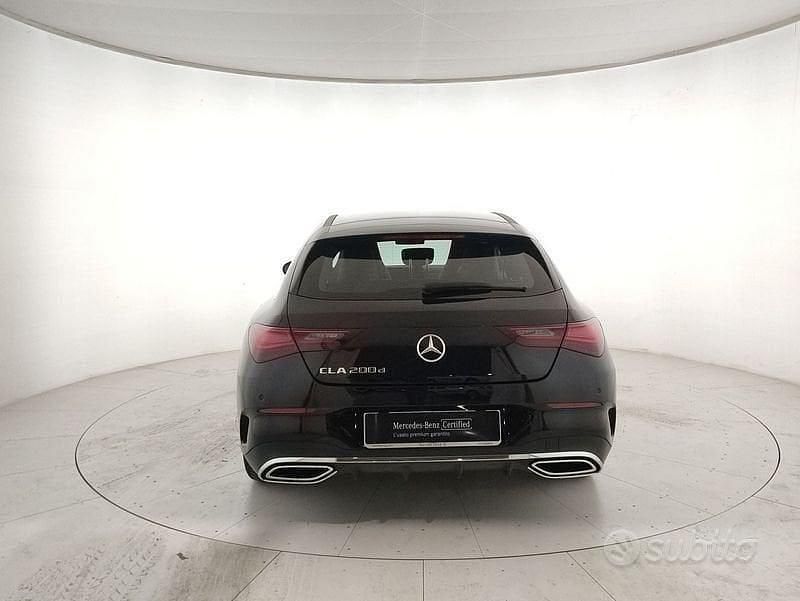 Usata Mercedes CLA200 Shooting Brake Advanced Plus 150 CV (110 kW) 2024 Nero Station wagon