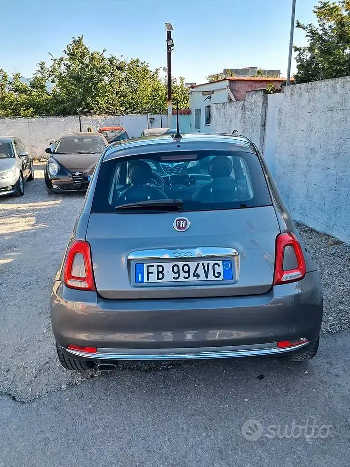 Usata Fiat 500 Lounge 69 CV (50 kW) 2015 Grigio Berlina