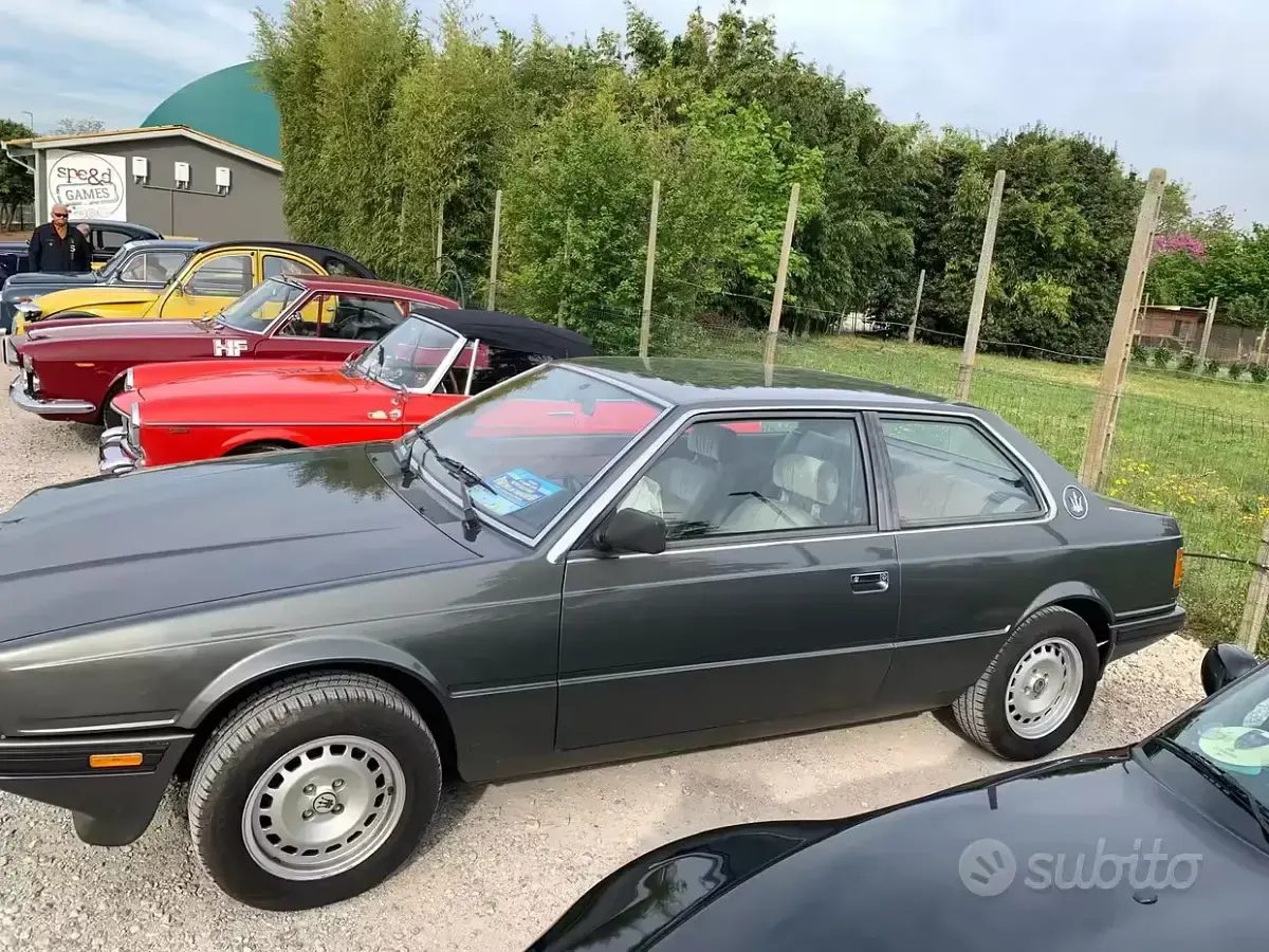 Usata Maserati Biturbo 180 CV (132 kW) 1984 Grigio Coupé