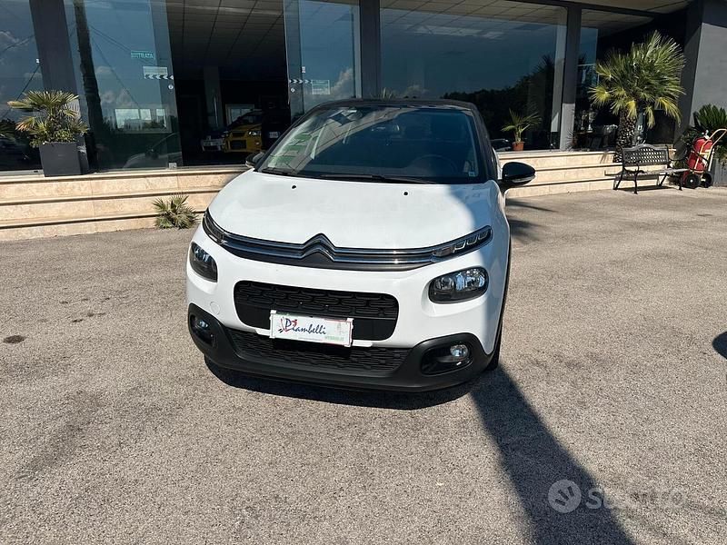 Usata Citroën C3 Shine 75 CV (55 kW) 2018 Bianco Utilitaria