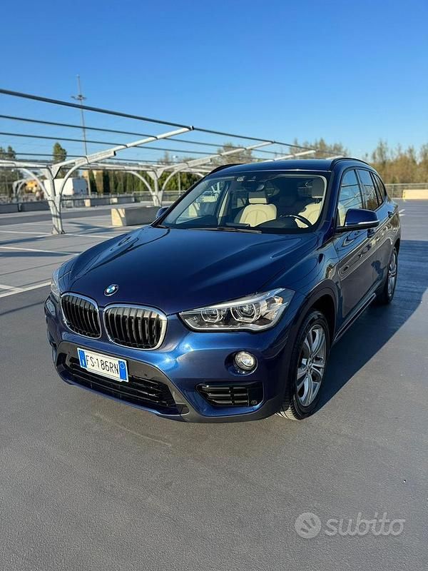 Usata BMW X1 xLine 150 CV (110 kW) 2018 Blu SUV