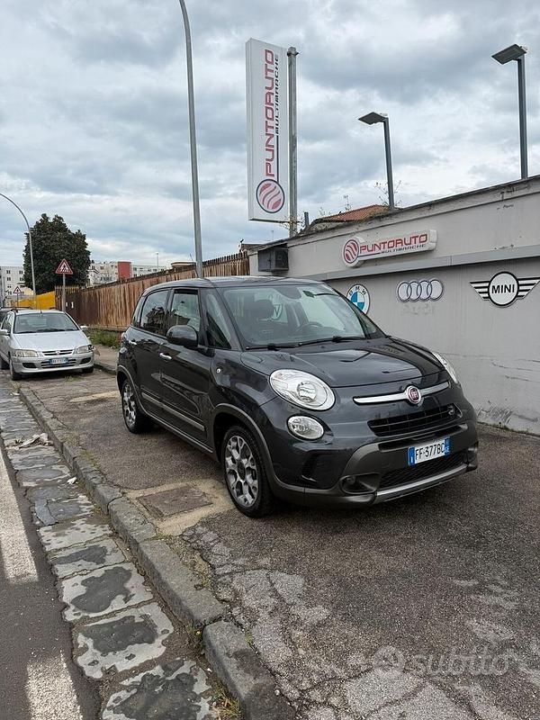 Usata Fiat 500L Trekking 95 CV (69 kW) 2016 Nero Monovolume