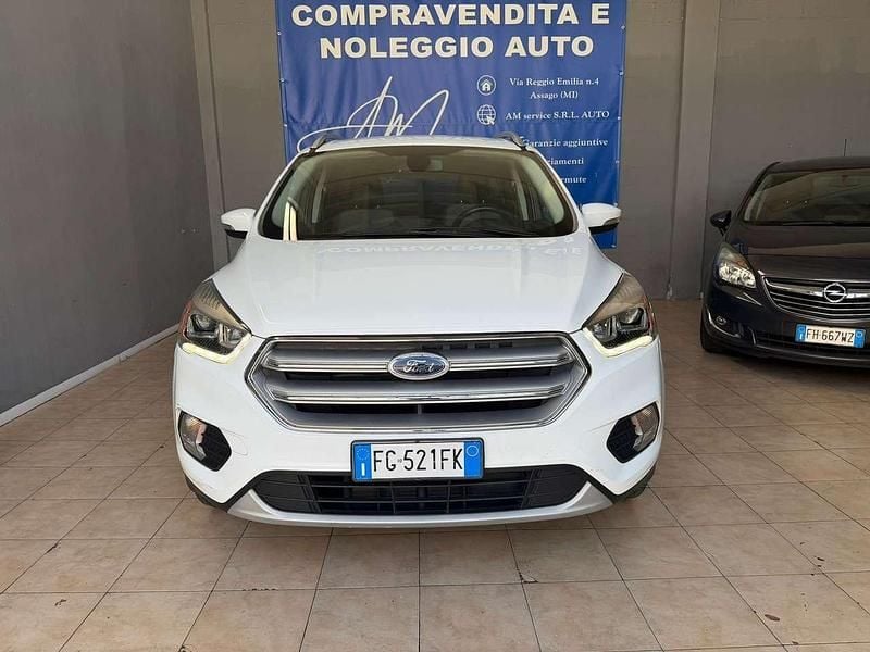 Usata Ford Kuga Titanium S 120 CV (88 kW) 2016 Bianco SUV