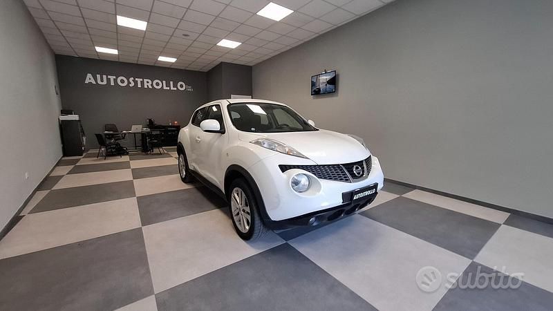 Usata Nissan Juke Acenta 110 CV (80 kW) 2013 Bianco SUV