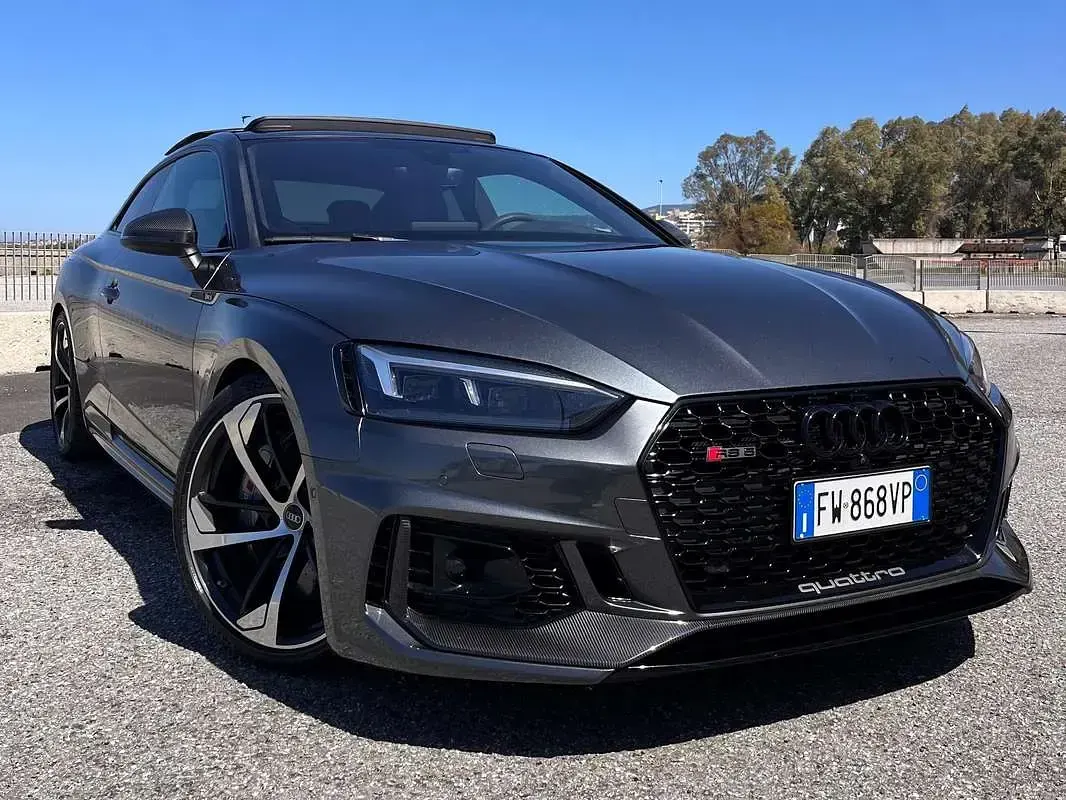 Usata Audi RS5 450 CV (330 kW) 2018 Grigio Coupé