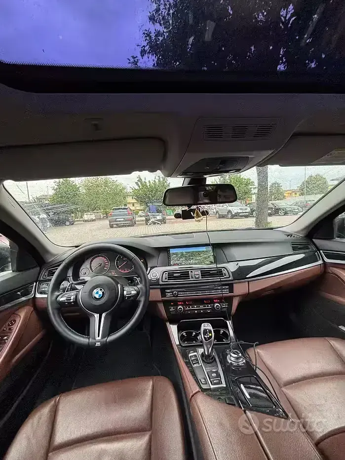Usata BMW 530 245 CV (180 kW) 2010 Nero Berlina