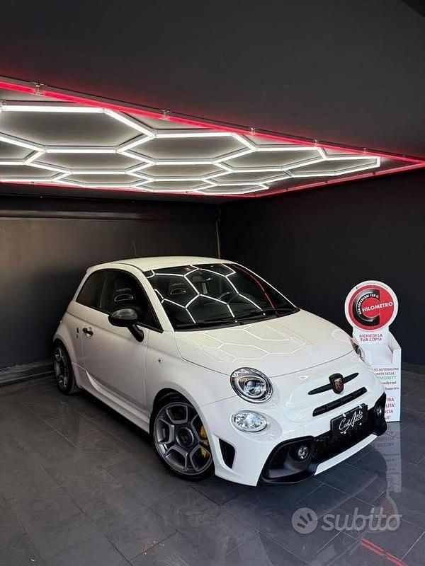 Usata Abarth 595 Turismo 165 CV (121 kW) 2019 Bianco Utilitaria