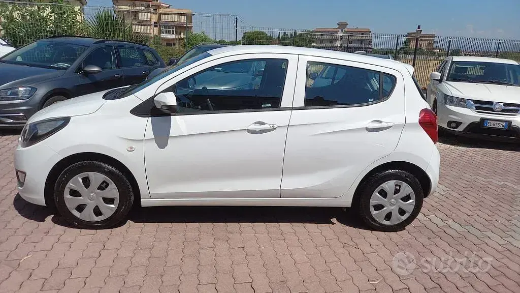 Usata Opel Karl 75 CV (55 kW) 2017 Bianco Utilitaria