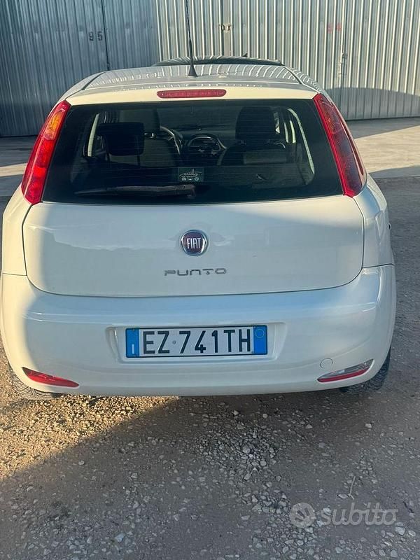 Usata Fiat Punto Evo 75 CV (55 kW) 2015 Bianco Utilitaria