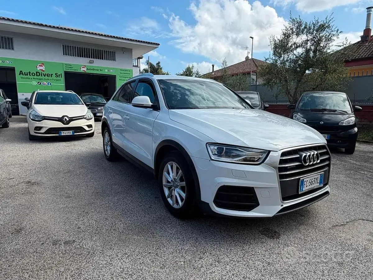 Käytetty Audi Q3 Business 150 HP (110 kW) 2016 Valkoinen Katumaasturi