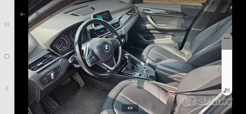 Usata BMW X1 116 CV (85 kW) 2017 Nero SUV