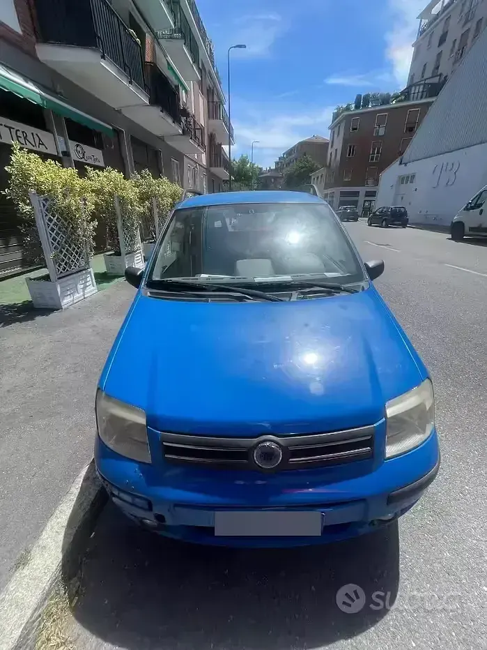 Usata Fiat Panda 60 CV (44 kW) 2004 Bluazzurro Utilitaria