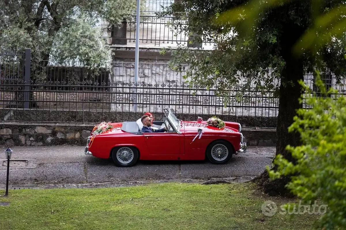 Usata Austin Healey Sprite 1960 Rosso Cabrio