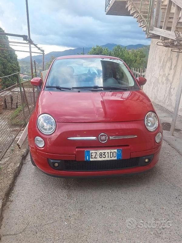 Usata Fiat 500 69 CV (50 kW) 2015 Rosso Berlina