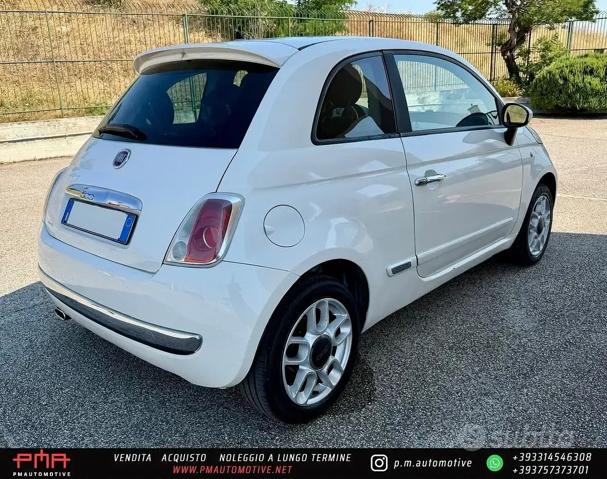 Usata Fiat 500 Sport 75 CV (55 kW) 2008 Bianco Berlina
