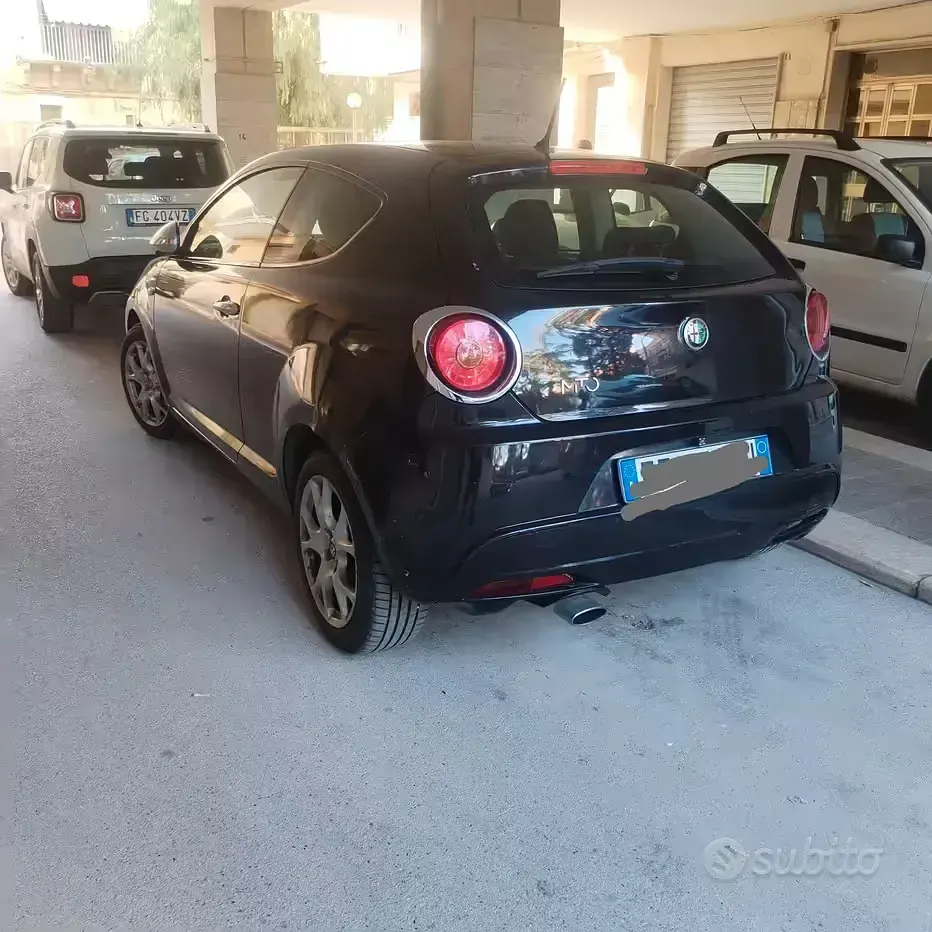 Usata Alfa Romeo MiTo 135 CV (99 kW) 2010 Nero Utilitaria