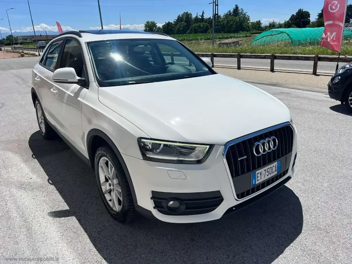 Usata Audi Q3 140 CV (102 kW) 2015 Bianco SUV