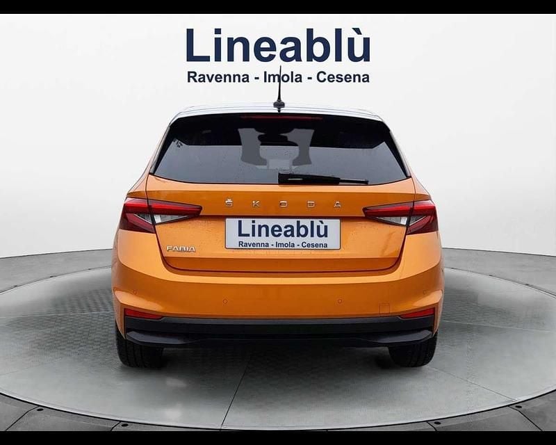 Usata Skoda Fabia Style 80 CV (58 kW) 2023 Arancione Berlina