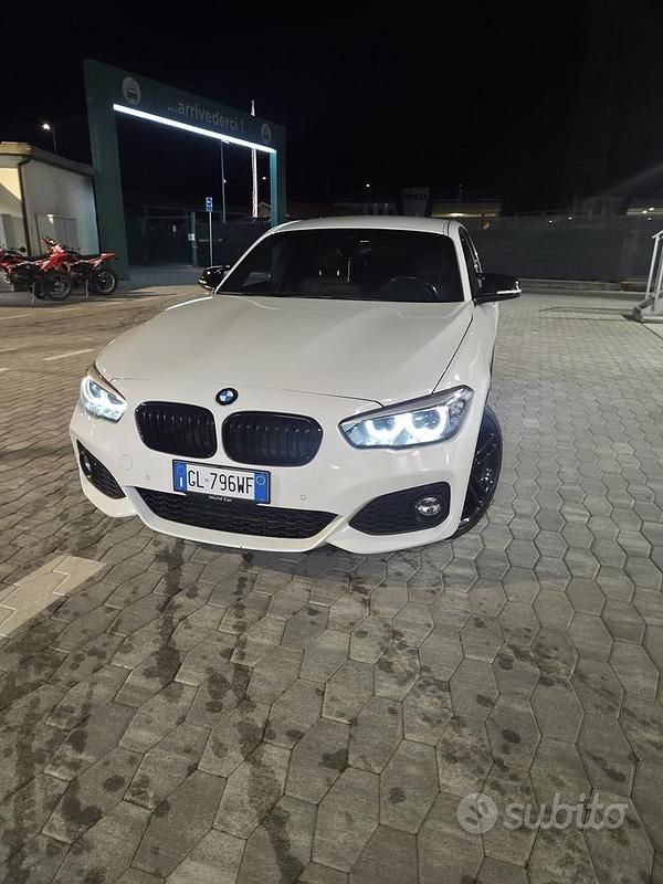 Usata BMW 120 M Sport 184 CV (135 kW) 2019 Bianco Utilitaria