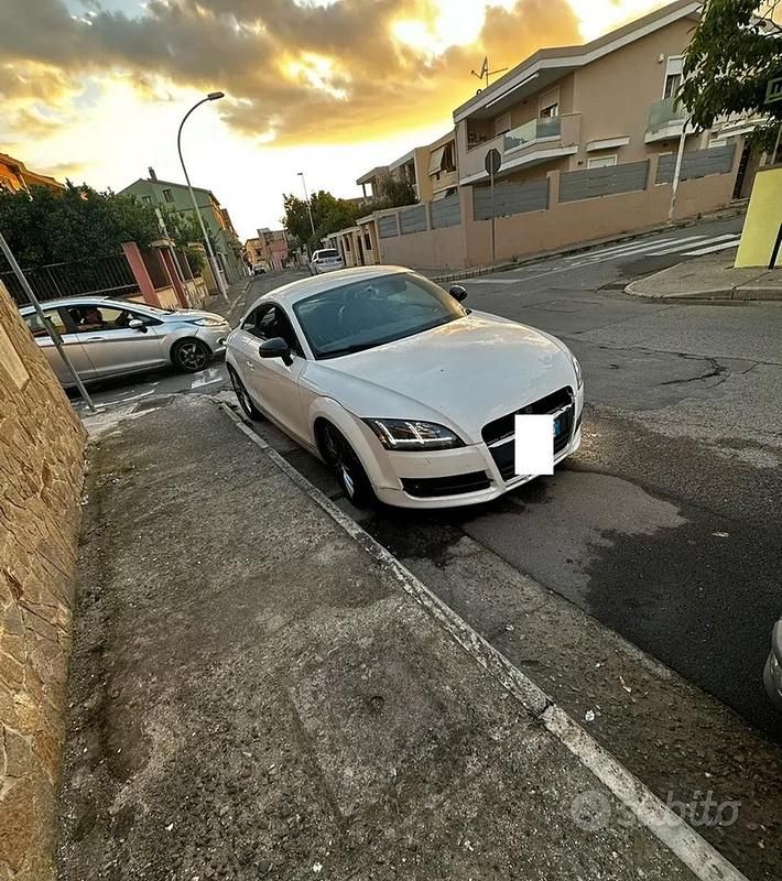 Usata Audi TT S-Line 211 CV (155 kW) 2010 Bianco Coupé