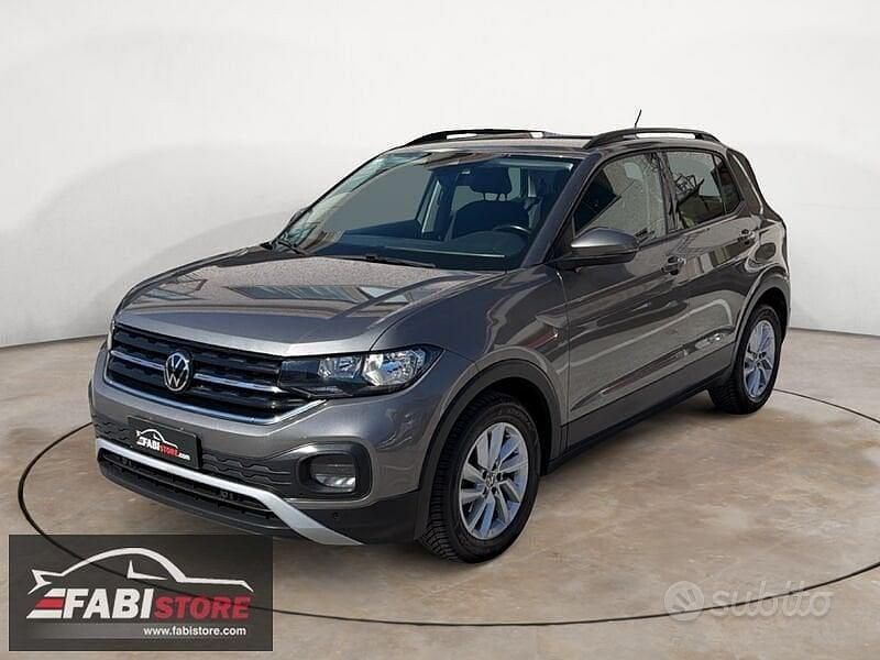 Usata VW T-Cross Advance 110 CV (80 kW) 2021 Grigio SUV