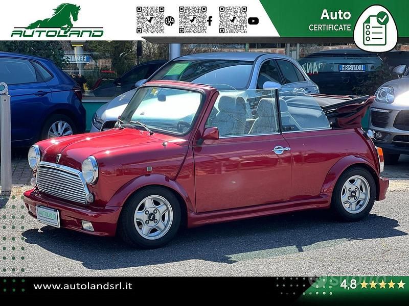 Usata Rover Mini 63 CV (46 kW) 1996 Nightfire metallic Cabrio