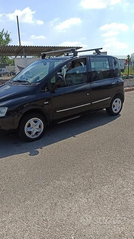 Usata Fiat Multipla Emotion 103 CV (75 kW) 2007 Nero Monovolume