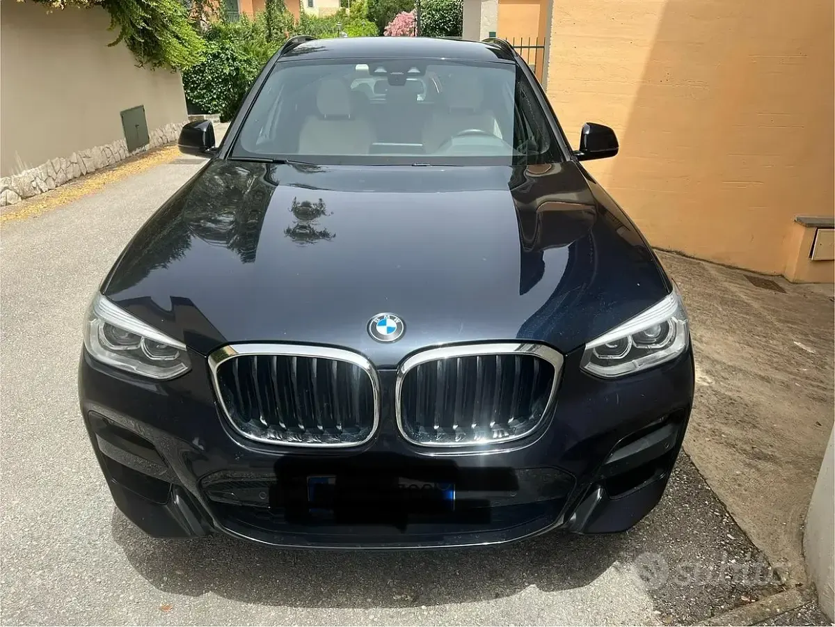 Usata BMW X3 M Sport 190 CV (139 kW) 2020 Bluazzurro SUV