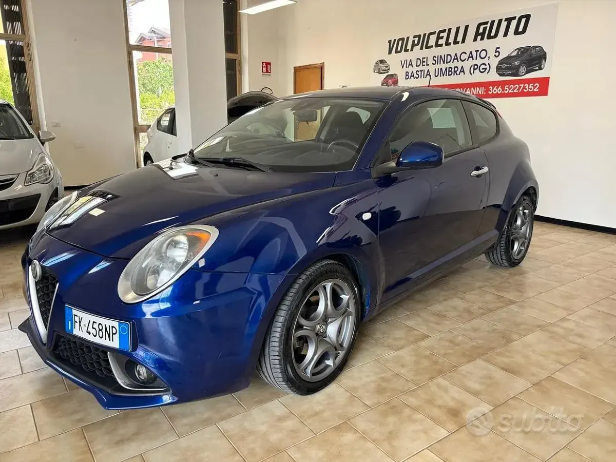Usata Alfa Romeo MiTo 95 CV (69 kW) 2017 Blu Utilitaria