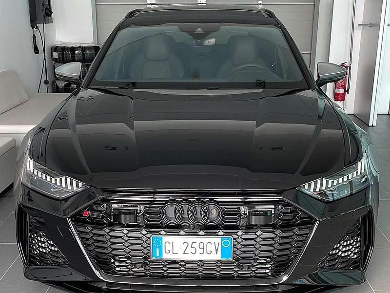 Nero Usata 2022 Audi RS6 Advanced Station wagon | 85.000 € (Molto cara) - Immagine 1/2