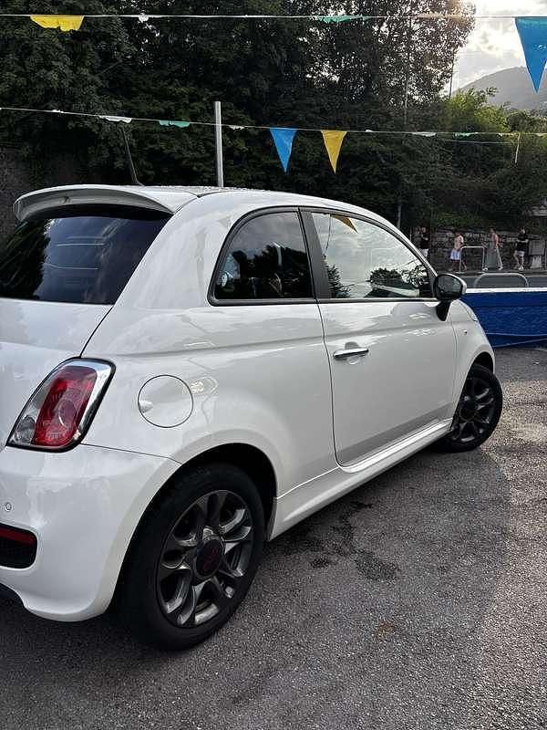 Usata Fiat 500 Sport 69 CV (50 kW) 2015 Bianco Utilitaria