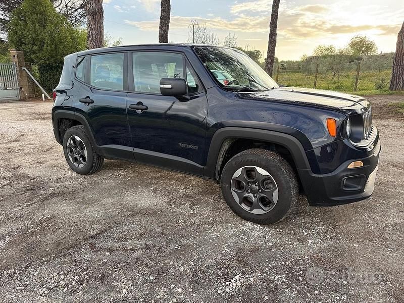 Usata Jeep Renegade Longitude 140 CV (102 kW) 2018 Blu SUV