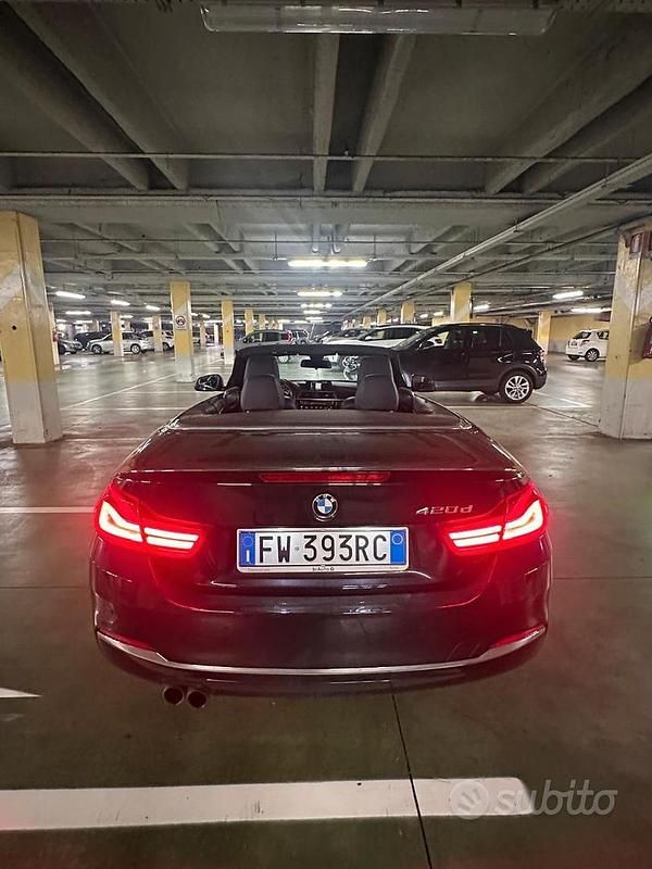 Nero Usata 2019 BMW 420 Luxury Line Cabrio | 18.900 € (Super prezzo) - Immagine 1/4