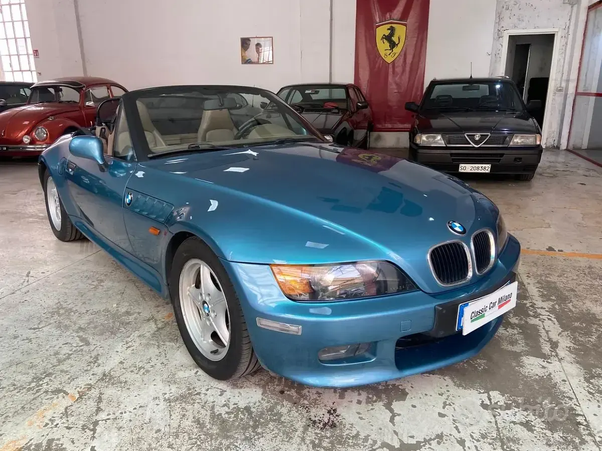 Usata BMW Z3 193 CV (141 kW) 1997 Blu Cabrio