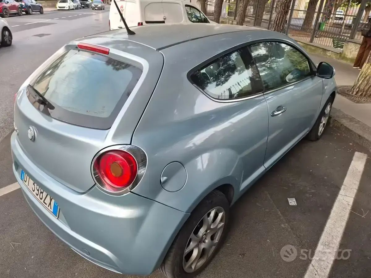 Gebraucht Alfa Romeo MiTo Distinctive 120 PS (88 kW) 2008 Blau Kleinwagen