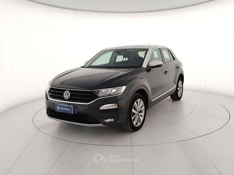 Grigio pastello Usata 2021 VW T-Roc Style SUV | 16.000 € (Super prezzo) - Immagine 1/4