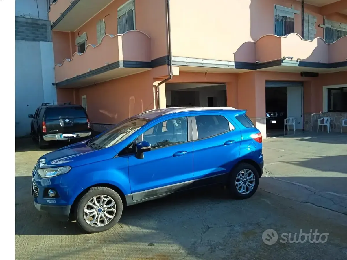 Usata Ford Ecosport 95 CV (69 kW) 2016 Blu SUV