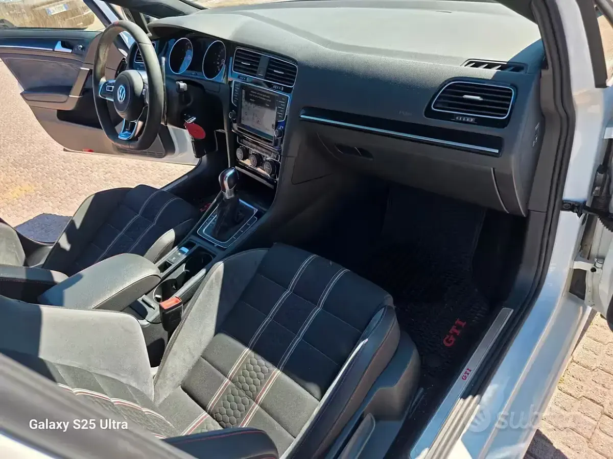 Usata VW Golf VII GTI Clubsport 265 CV (194 kW) 2016 Bianco Berlina