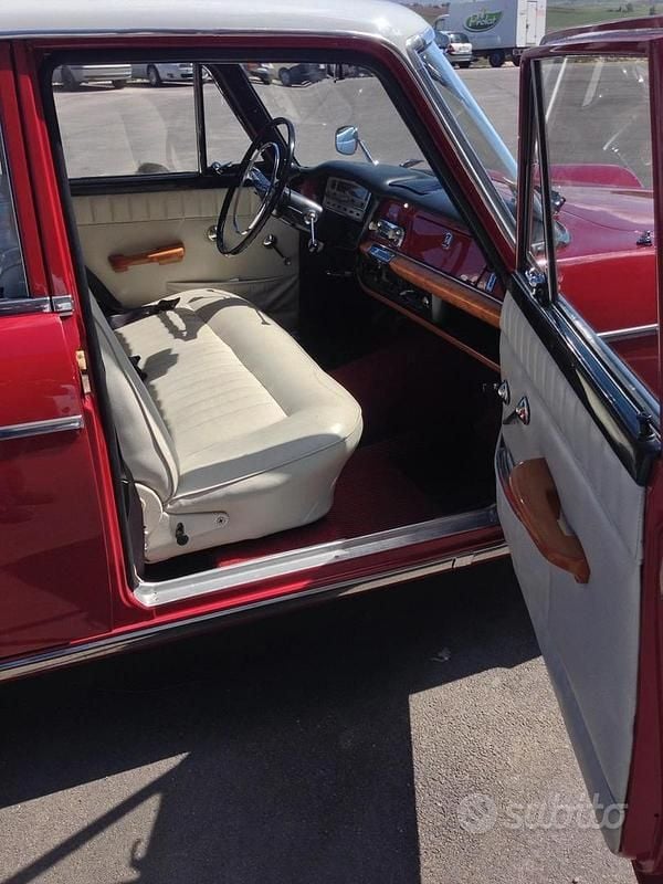 Usata Fiat 1500L 1960 Rosso Berlina