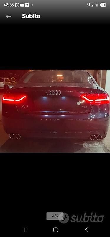 Usata Audi A5 Sportback 177 CV (130 kW) 2013 Nero Utilitaria