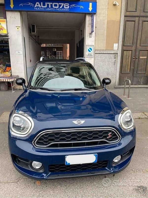 Usata Mini Cooper SD Countryman Hype 190 CV (139 kW) 2018 Blu SUV