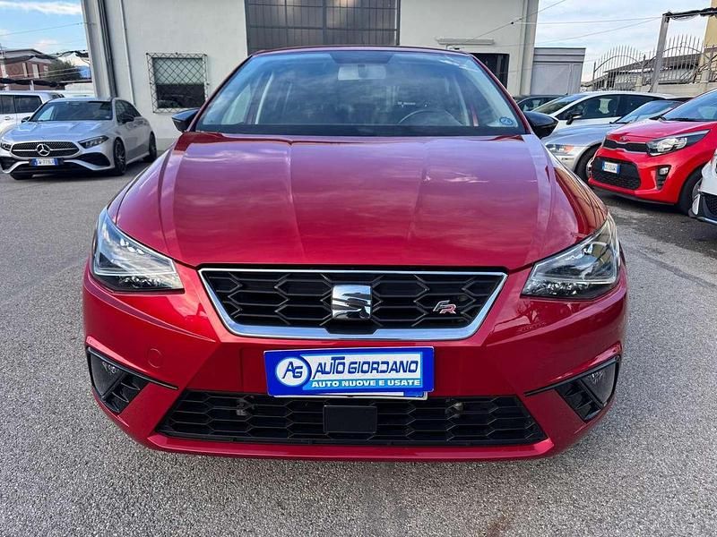 Usata Seat Ibiza FR 95 CV (69 kW) 2018 Rosso Utilitaria