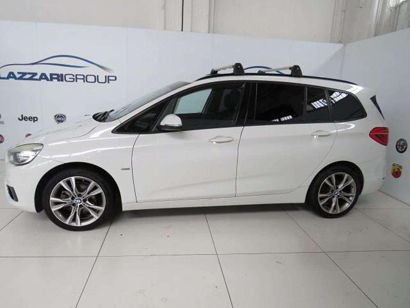 Usata BMW 218 Gran Tourer Sport Line 150 CV (110 kW) 2016 Bianco Monovolume