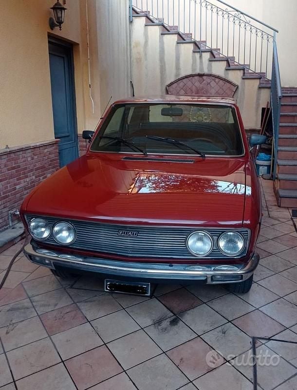 Usata Fiat 132 1970 Rosso Berlina