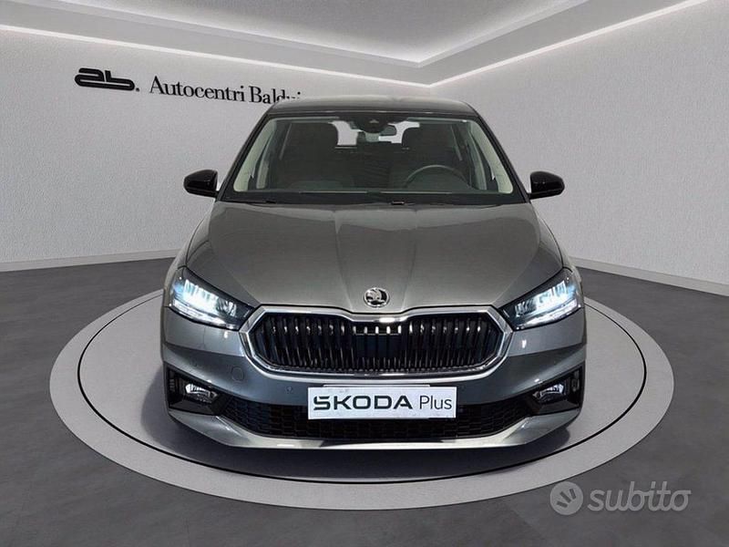 Usata Skoda Fabia 95 CV (69 kW) 2025 Grigio graphite metalizzato Utilitaria