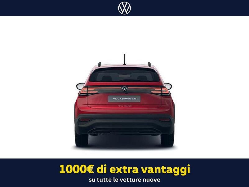 Nuova VW Taigo Edition 115 CV (84 kW) 2026 Rosso SUV