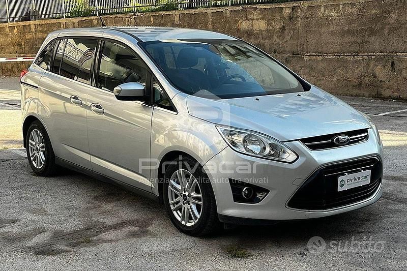 Begagnad Ford C-MAX Titanium 115 HK (84 kW) 2014 Grå Minibuss