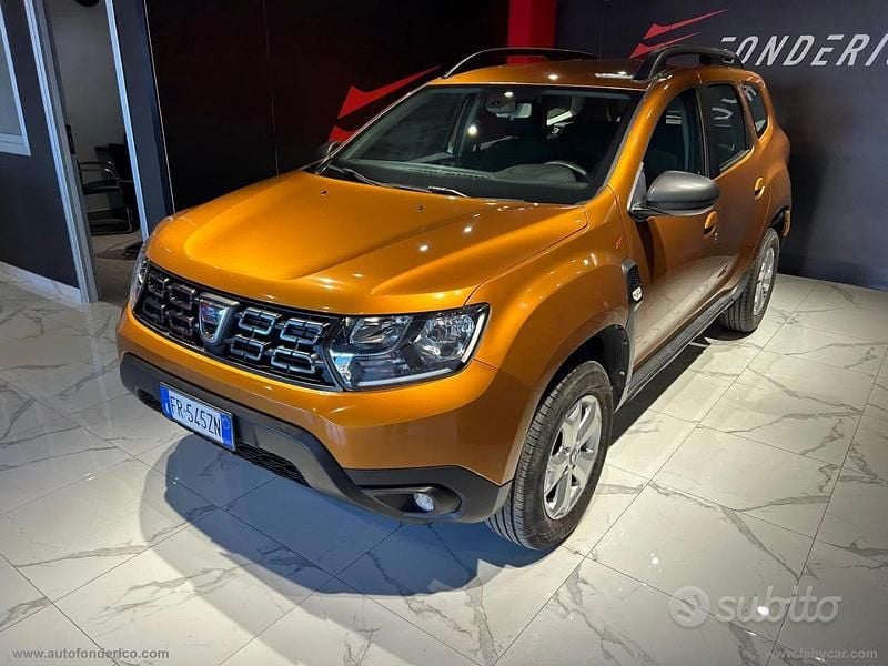 Usata Dacia Duster Prestige 110 CV (80 kW) 2018 Arancione SUV